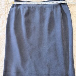 Classic Navy Pencil Skirt